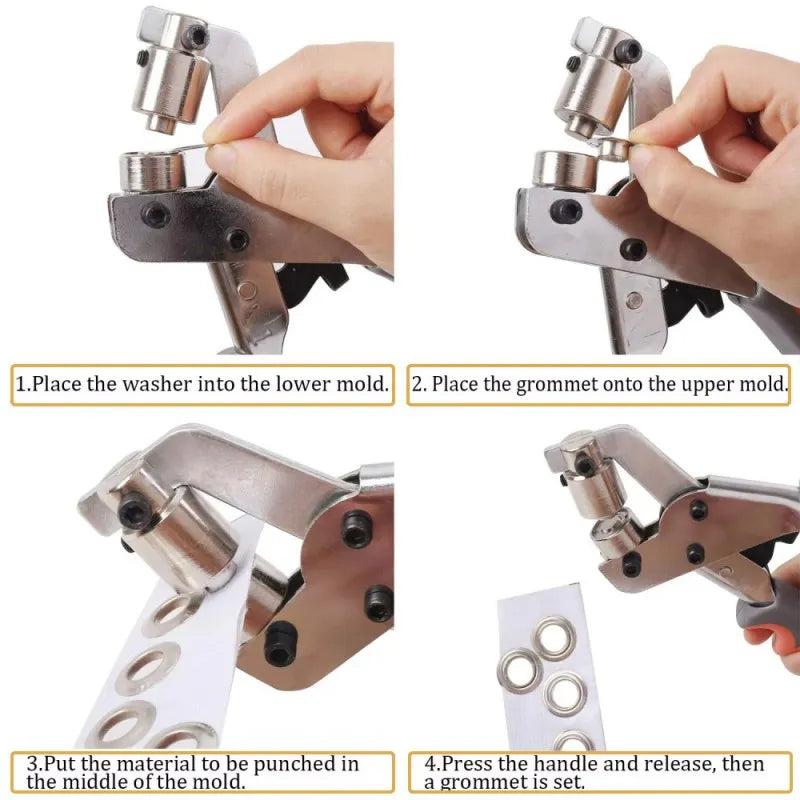 Handheld Grommet Punch Pliers-1