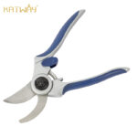 Steel Curved Pruning Shears Gardening Labor-Saving Flower and Tree Shears, HH-SH08
