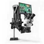 Katway Binocular Stereo Microscope,7X-45X Magnification, LED Light HH-MH04B