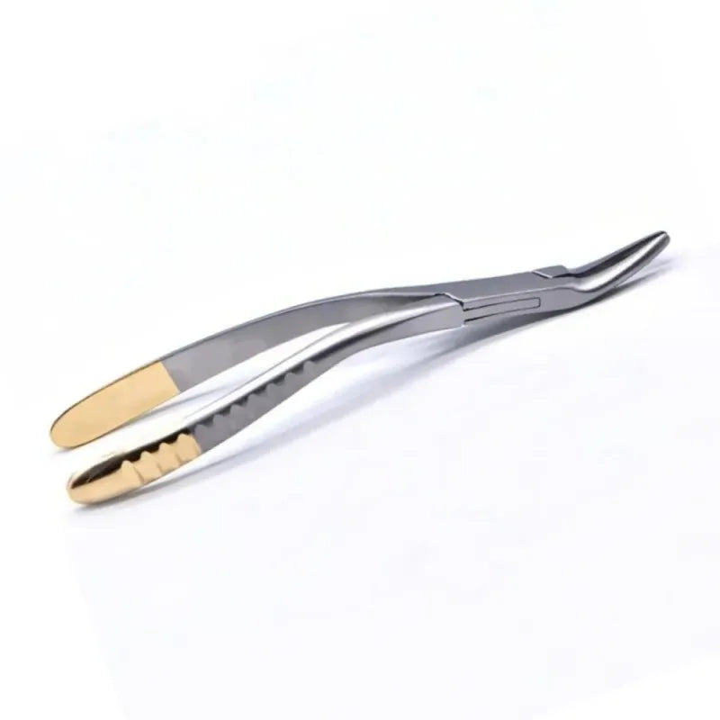 Curved dental extraction forceps-6