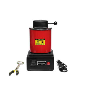 Mini Portable Metal Refining Furnace with Graphite Crucible, HH-RL1080E