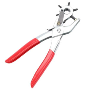 Heavy-Duty Carbon Steel Leather Hole Punch Tool for Crafting and Belt Making,HH-AA21