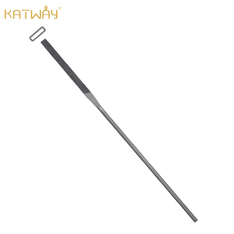 10-Piece Set of High-Efficiency Finishing Tools Cylindrical Escapement File, HH-EF11