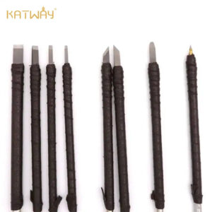 8-Piece Set of Tungsten Steel Seal Cutting Tool Combination for Seal Carving, HH-SG10