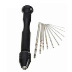 10-Piece Mini Twist Drill Bit Set for Precision Drilling in Wood, Plastic, and Craft Projects,HH-AA25