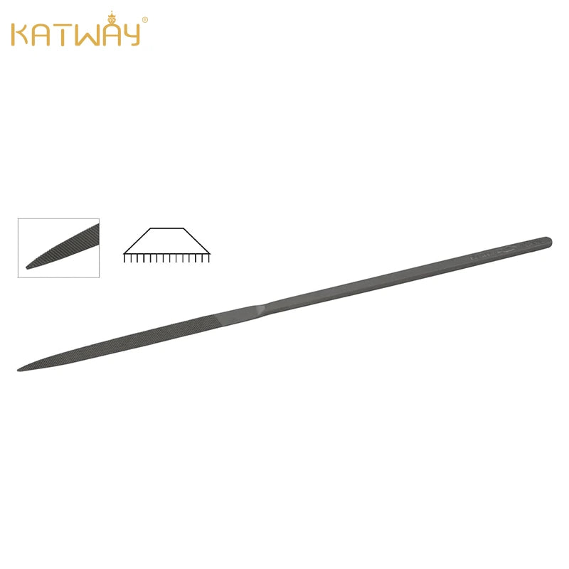 10-Piece Set of Medium-Sized Cutting and Traverse Hairpin Files, HH-EF08