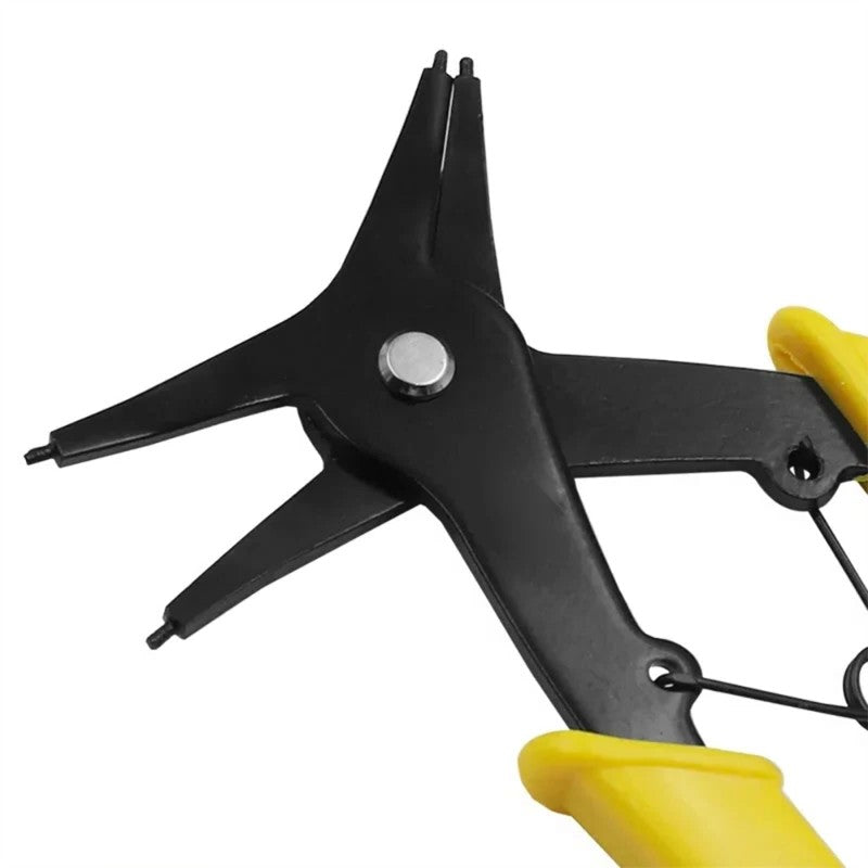 Internal And External Spring-loaded Pliers Dual-purpose Snap Rings 2-In-1 Mounting And Dismounting Tools Hardware,HH-AA106 - Image 2