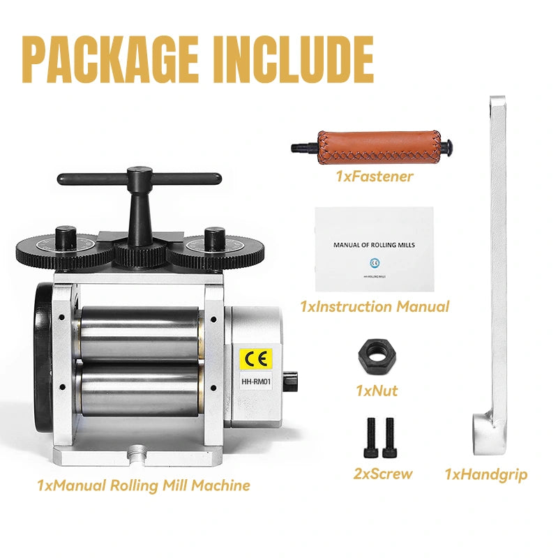 Grey Rolling Mill 110MM - Flat,HH-RM01D - Image 4