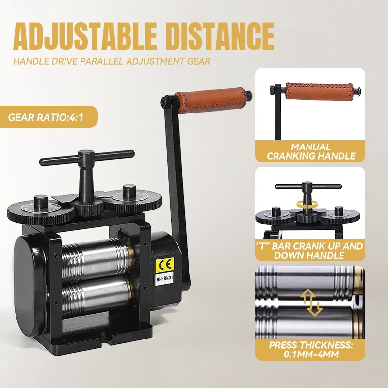 Black Rolling Mill 110MM - Combination,HH-RM01A - Image 5