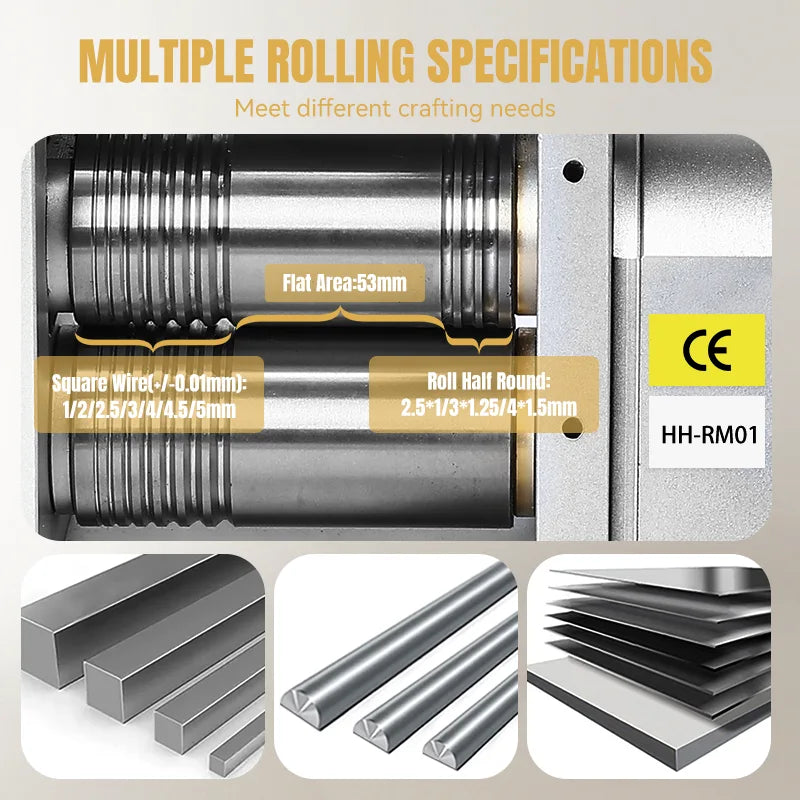 Grey Rolling Mill 110MM - Combination,HH-RM01C - Image 5