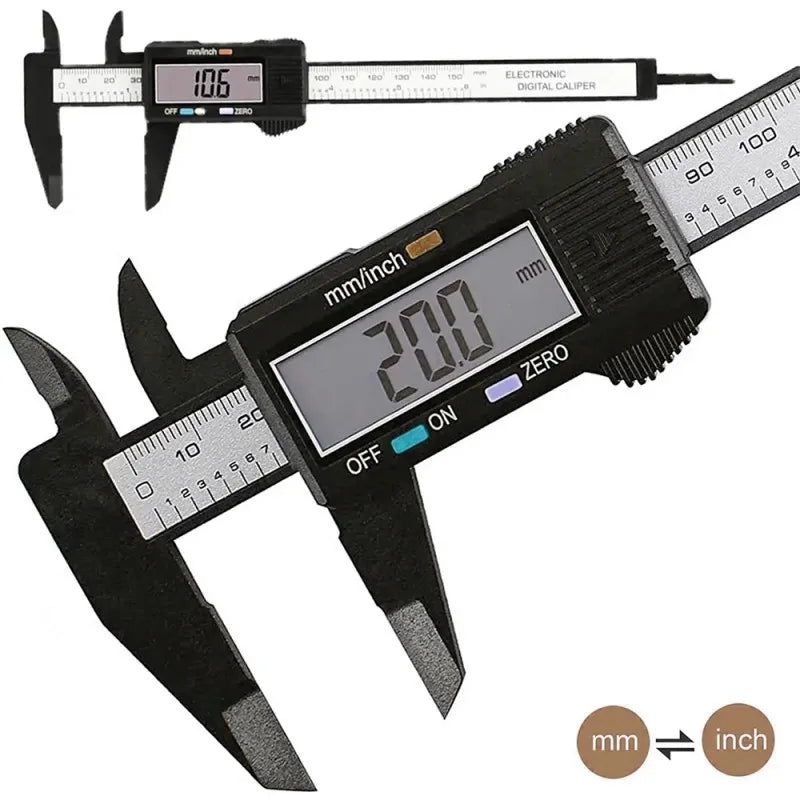 Digital Plastic Vernier Caliper Suitable for Measuring, Jewelry and Crafts, HH-ST06