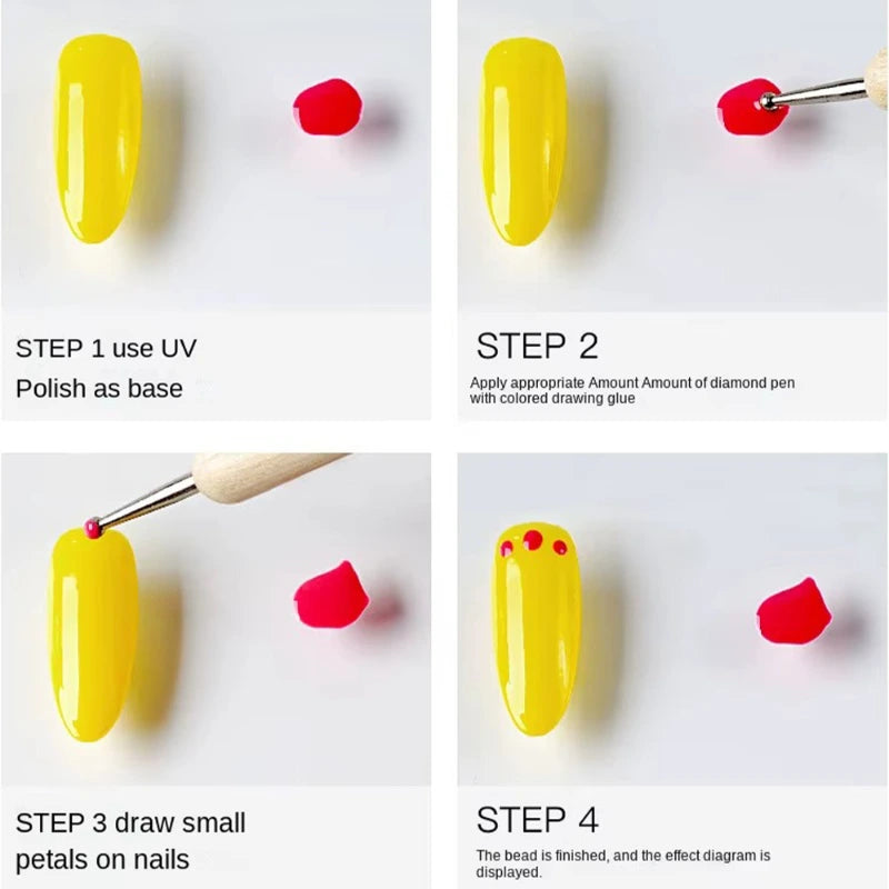 Two-ended nail art pen-2