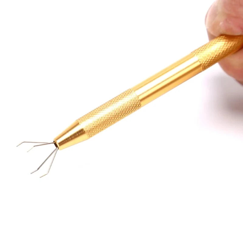 Quad-claw jewelry holding device-2