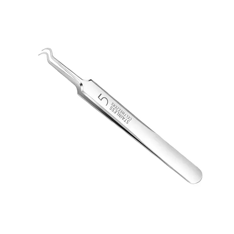 Acne Removal Tool Ultra-Fine Blackhead Tweezers Three-Piece Set, HH-TW13