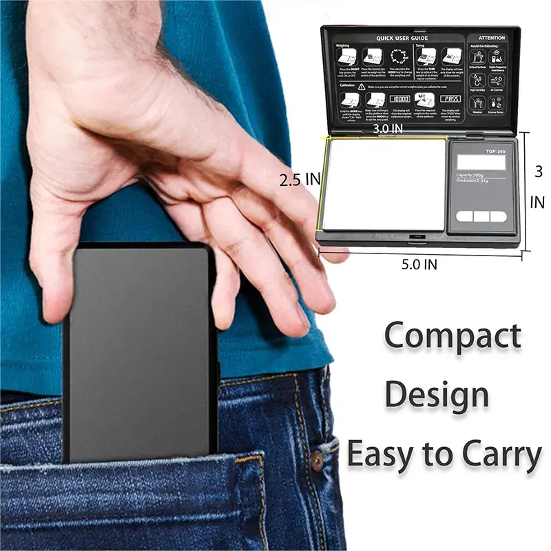 Mini Scale Digital Pocket Scale, HH-SC03