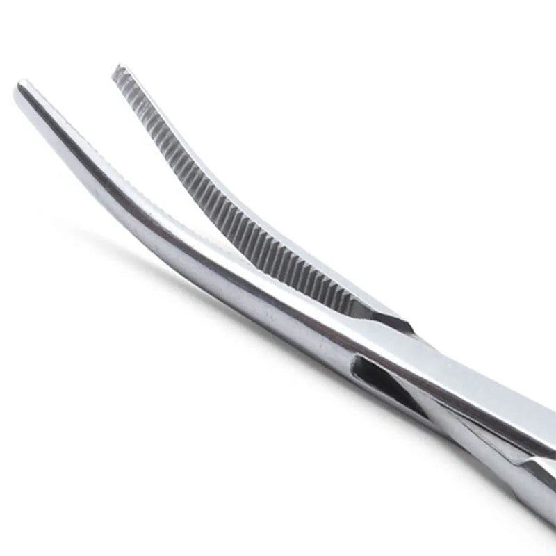 Stainless steel bent-nose/straight curved locking hemostatic force PS clamp pliers 16/18/20cm scissors pliers,HH-AA105 - Image 2