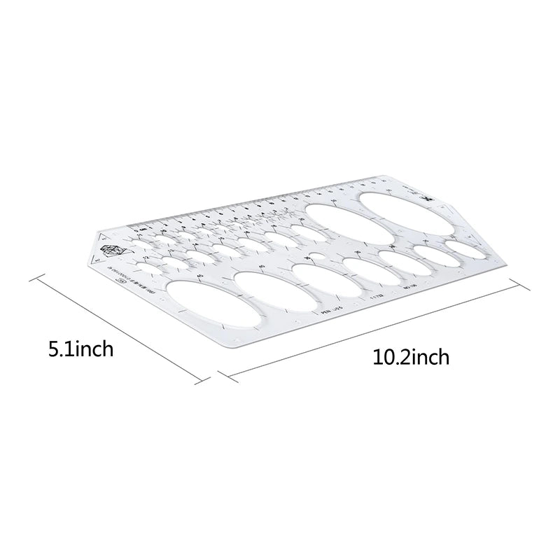 Clear Plastic Metric Ruler, HH-DS02