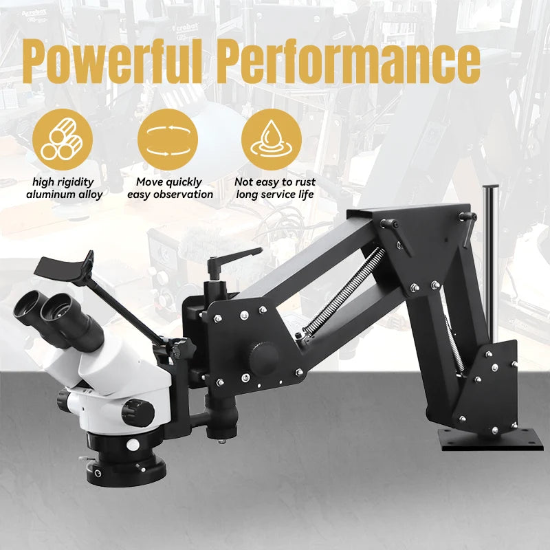 Katway Binocular Stereo Microscope,7X-45X Magnification, LED Light,HH-MS01A - Image 6
