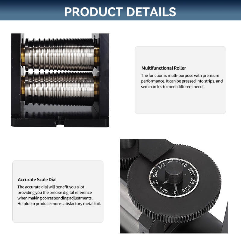 Black Rolling Mill 130MM,HH-RM02H - Image 4