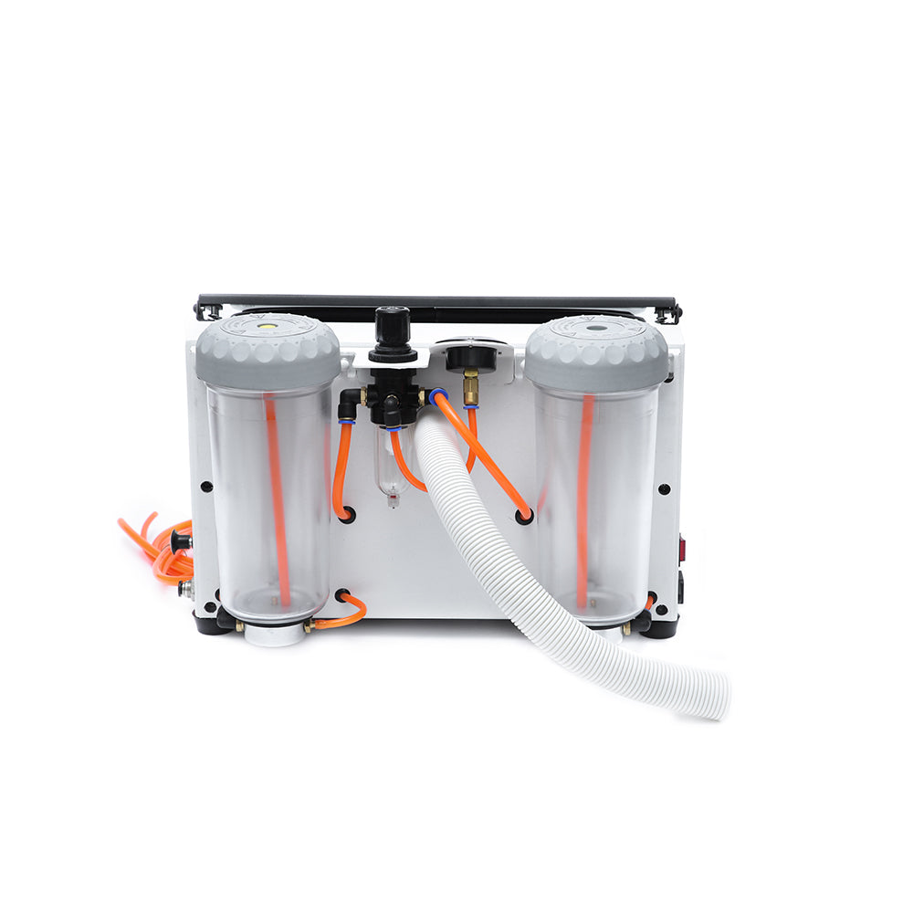 Dual-pen electronic foot-controlled sandblasting machine for jewelry, HH-PSAS