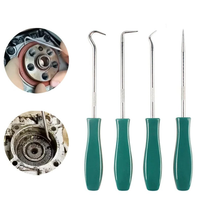 Hot Sale 4Pcs 135mm Car Auto Vehicle Oil Seal Screwdrivers Set O-Ring Seal Gasket Puller Remover Pick Hooks Repair Tools for car,HH-AA121 - Image 3