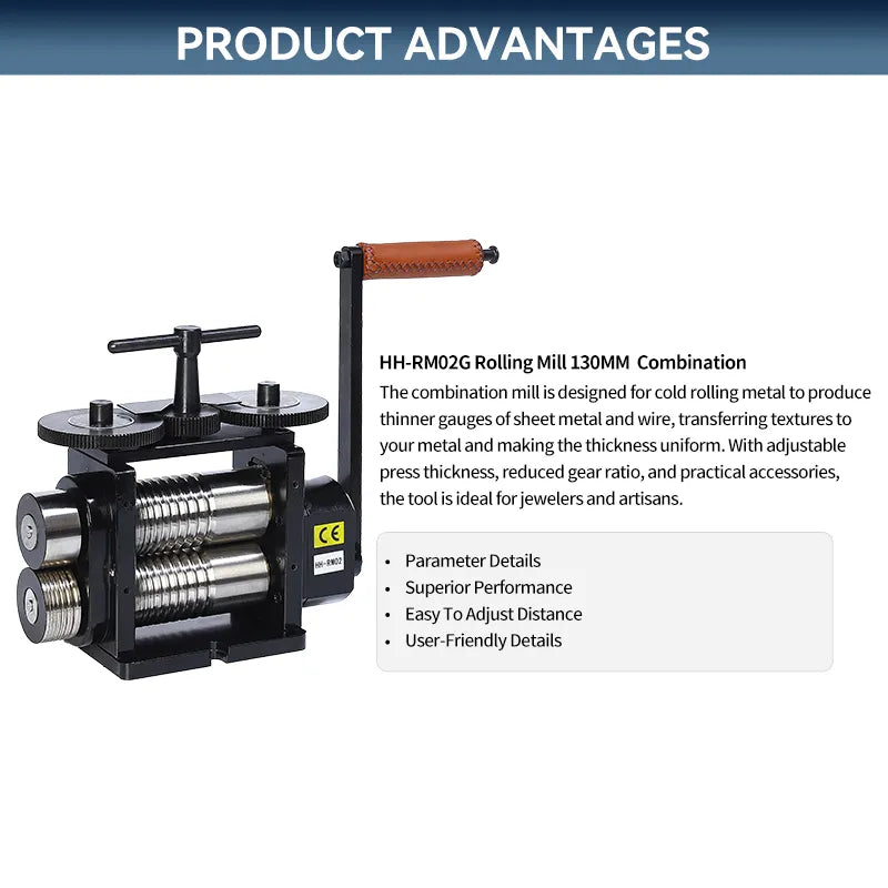 Rolling Mill 130MM Combination,HH-RM02G
