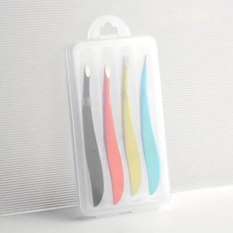 Tinted Stainless Steel Tweezers-4