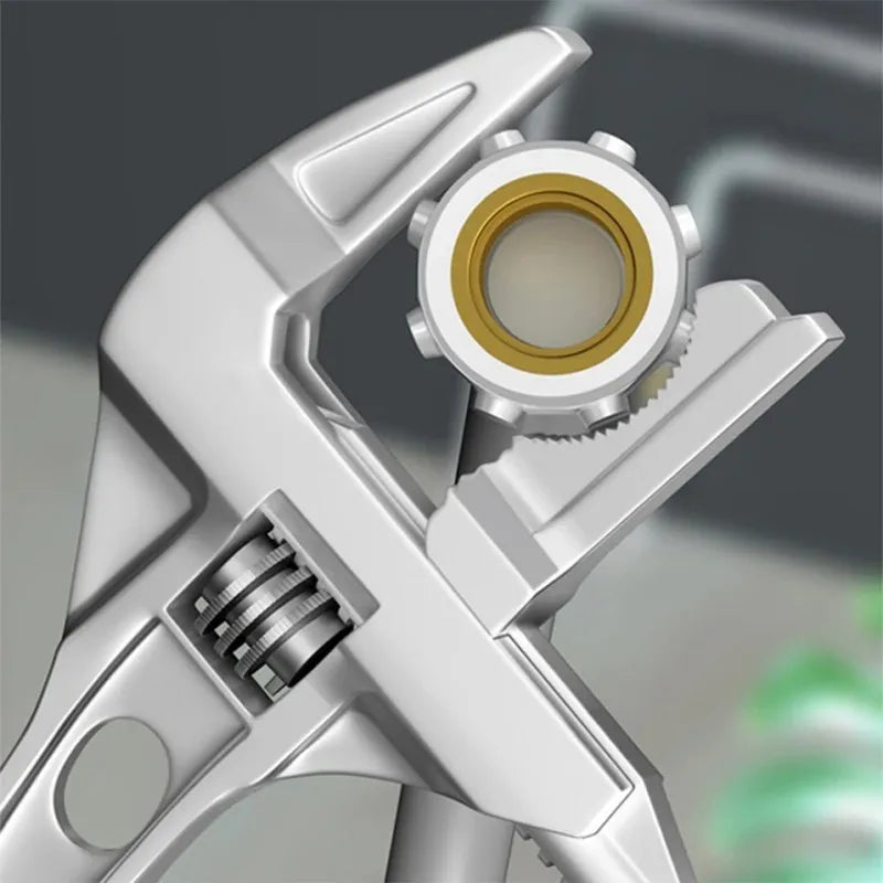 Heavy-Duty Manual Pipe Pliers with Wide Jaw Opening and Compact Handle,HH-AA26 - Image 4