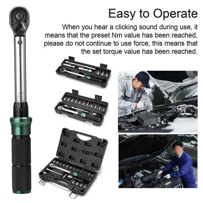 Double-Scale Torque Wrench Kit-4