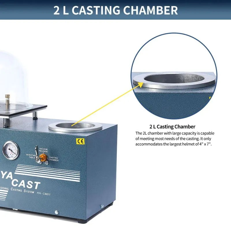 Mini Vacuum Investing & Casting Machine 2L,HH-CM01