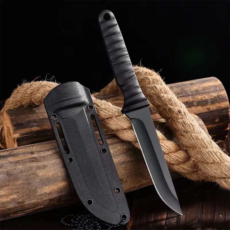 Outdoor EDC Self-Defense Knife, Outdoor High Hardness Life-Saving Knife, Camping Climbing Stainless Steel Knife,HH-AA120 - Image 5
