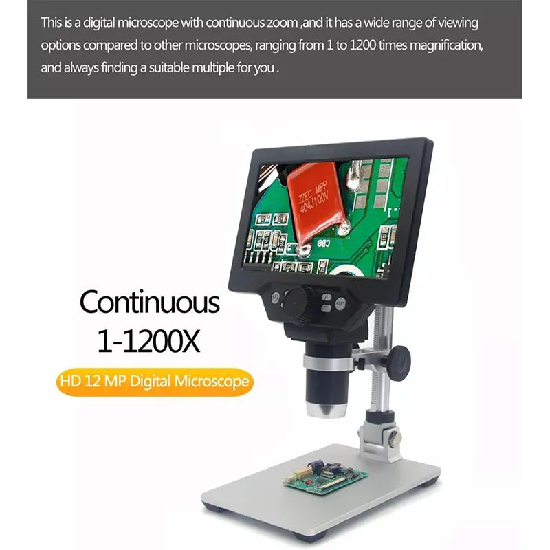 1200x Digital Microscope HD Lcd Display, HH-DM03