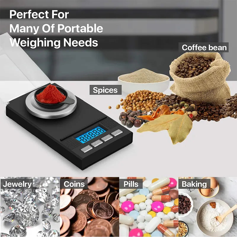 Pocket Size Precision Gram Scale, HH-SC01