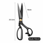 Old-fashioned fabric cutting shears-5