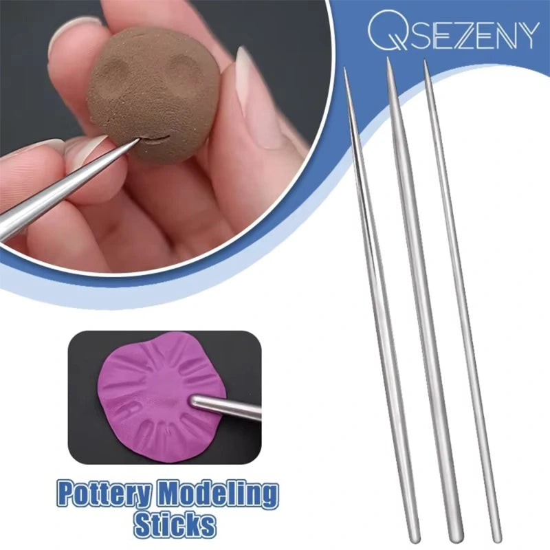 Clay Modeling Tools with Sticks-4
