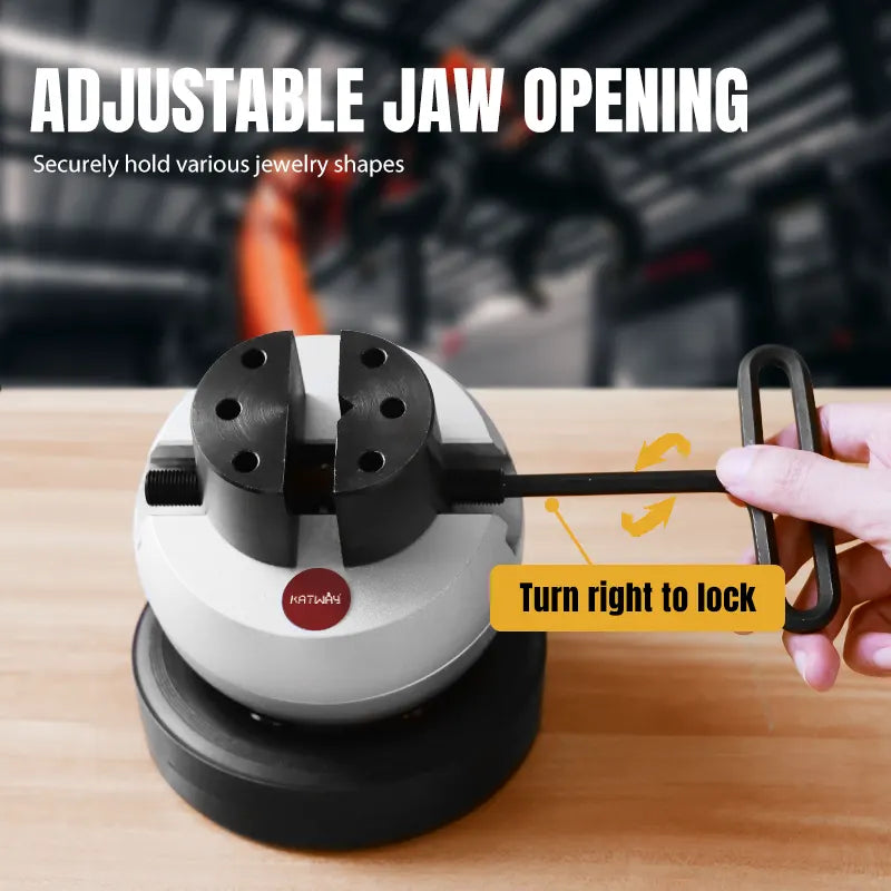 Ball Vise for Stone Setting with 30 Attachments,HH-A03A