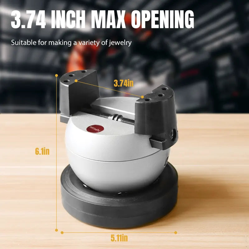 Ball Vise for Stone Setting with 30 Attachments,HH-A03A