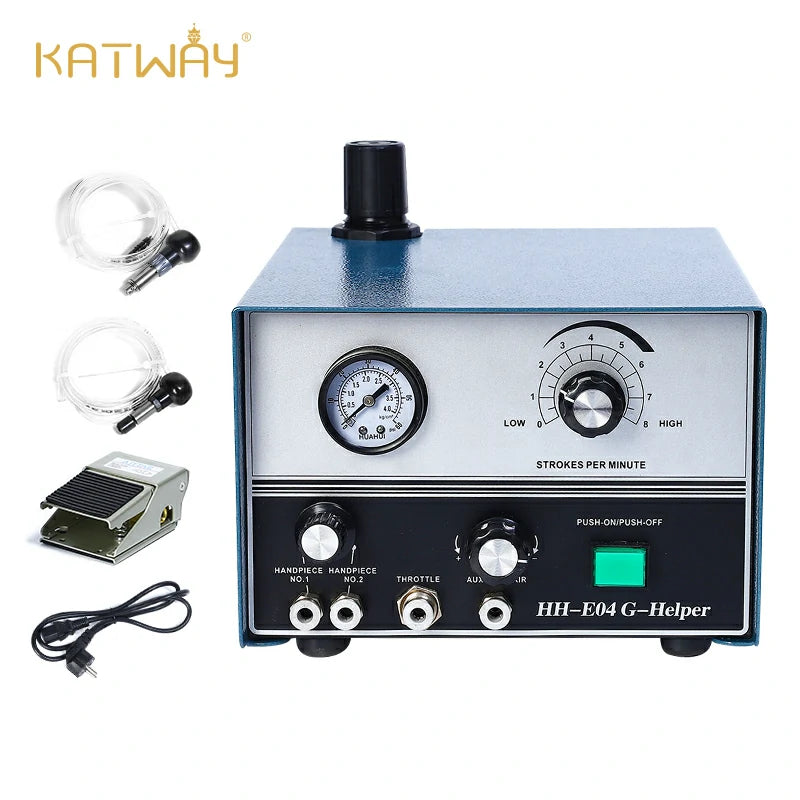 Single-Head Jewelry Pneumatic Engraving Machine,HH-E04