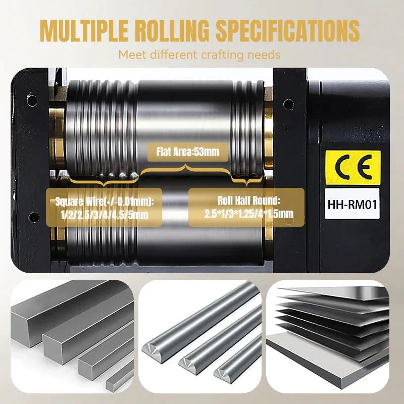 Black Rolling Mill 110MM - Combination,HH-RM01A
