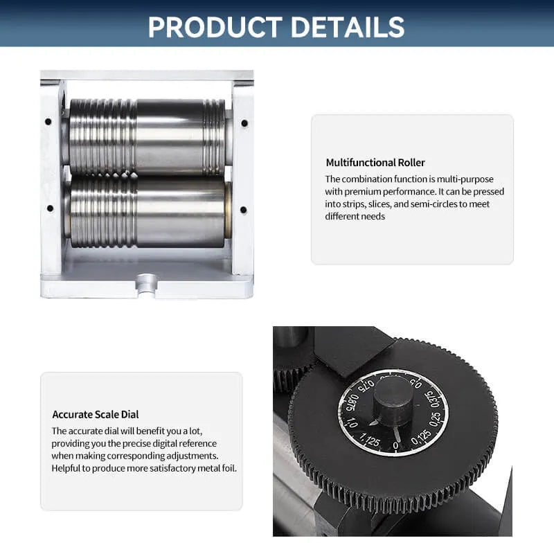 Grey Rolling Mill 130MM - Combination,HH-RM02C