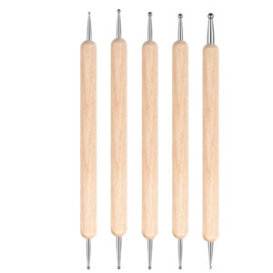 Nail art pen with dual tips-7