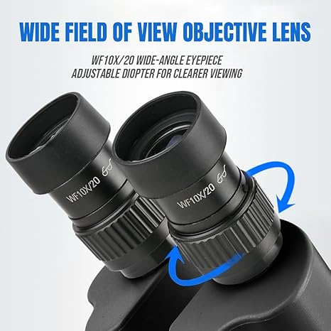 Black binocular jewelry microscope tube - HH7045A - Image 5