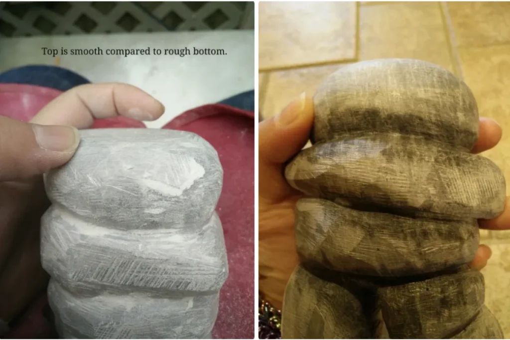 Carved soapstone