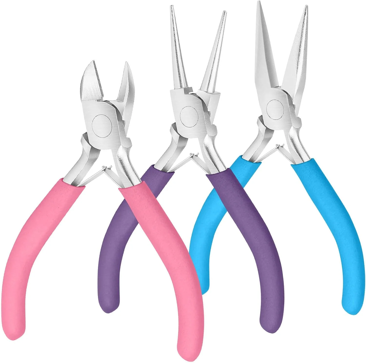 3-Pc Jewelry Pliers Kit for Crafters & Artisans - Image 7