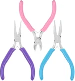 3-Pc Jewelry Pliers Kit for Crafters & Artisans